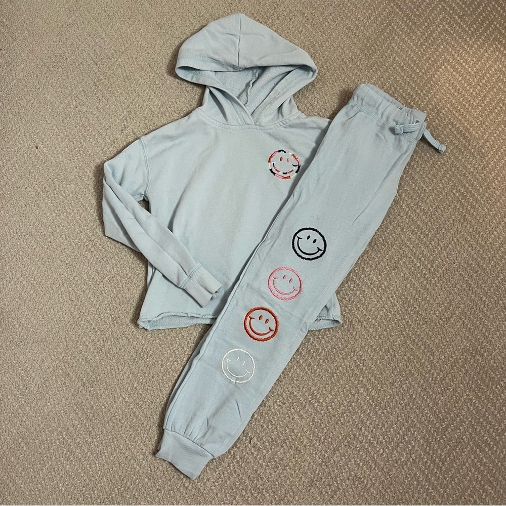 Vintage Havana Smiley Sweatsuit 10/12